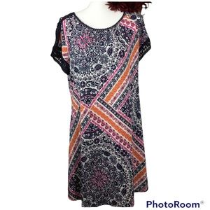 New Directions multicolored dress